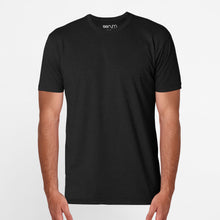 Load image into Gallery viewer, Serum Apparel Men&#39;s Black Ibex Crewneck T-shirt Front View
