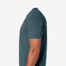 Load image into Gallery viewer, Serum Apparel Men&#39;s Slate Ibex Crewneck T-shirt Side View
