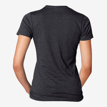 Load image into Gallery viewer, Serum Apparel Women's Charcoal Ibex Crewneck T-shirt Charcoal View