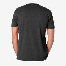 Load image into Gallery viewer, Serum Apparel Men&#39;s Charcoal Ibex Crewneck T-shirt Back View
