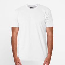 Load image into Gallery viewer, Serum Apparel Men&#39;s White Ibex Crewneck T-shirt Front View

